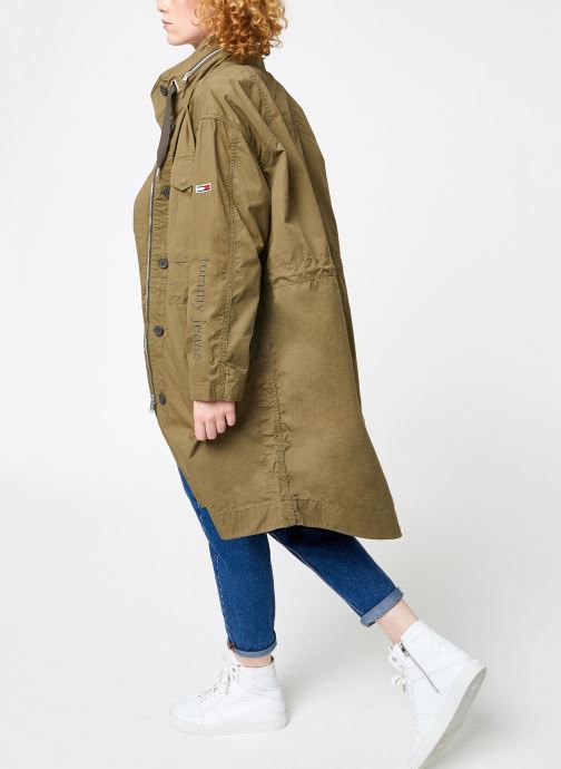 tommy jeans tjw cotton parka