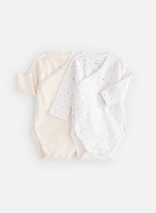 Bout Chou Body Enfant Mini Bout Chou X2 Bodies Blanc Vetements Chez Sarenza