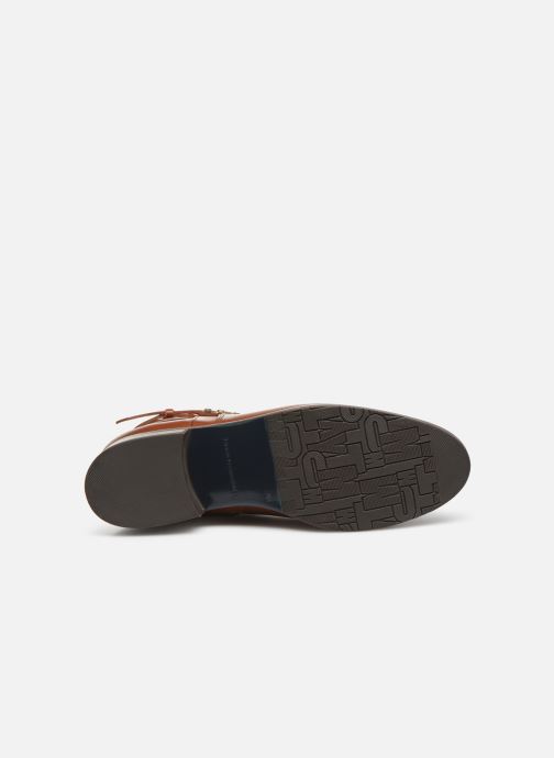 tommy hilfiger hardware flat bootie