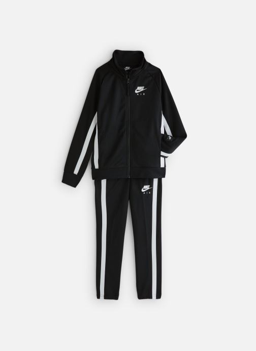 nike air black and white tracksuit
