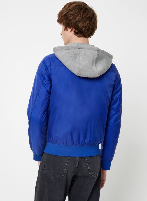aanvaarden Middelen Noodlottig Scotch & Soda Ams Blauw bomber jacket with blauw quilting (Blauw) - Kleding  chez Sarenza (380667)