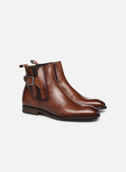 amp;co Marvin Luxe GoodyearmarrónBotines Chez Sarenza389502 CaponeCousu xrCBoWde