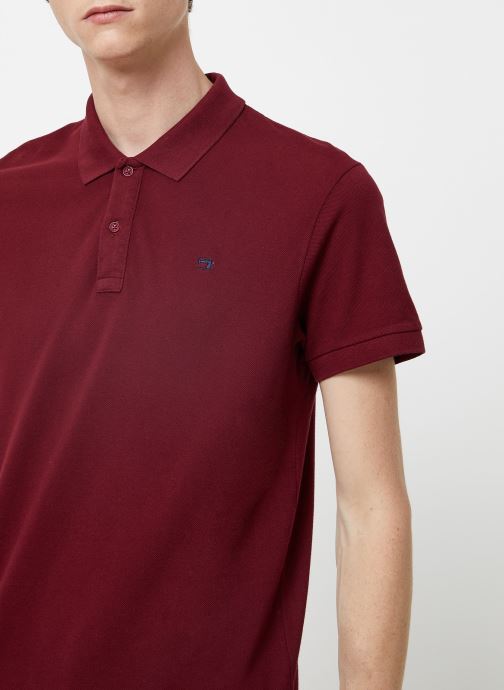 Chez Dyed Pique Sarenza392641 NosClassic Garment PolobordeauxVêtements Soda Scotchamp; E29IHD