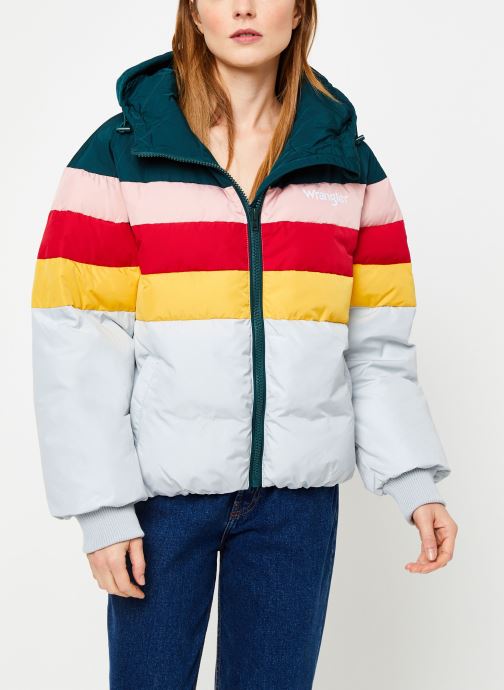 wrangler rainbow puffer