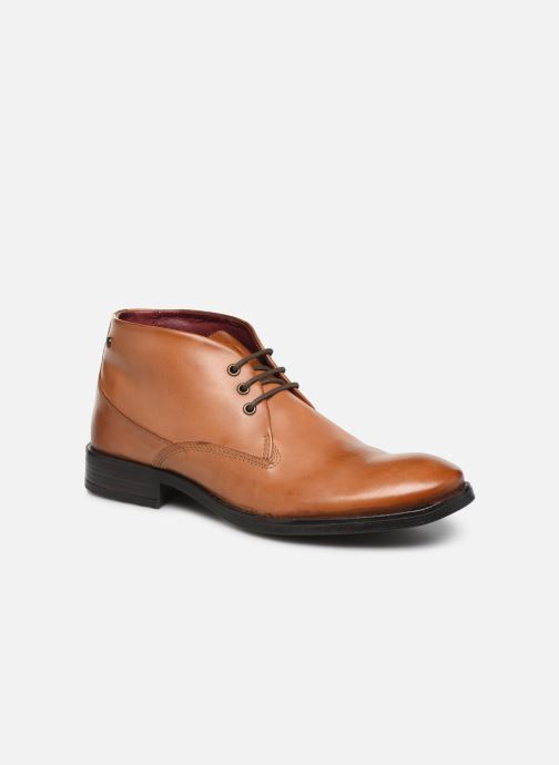 Base London Bannière Homme Marron Country Chaussures Chukka Cheville Bottes Taille 8-12