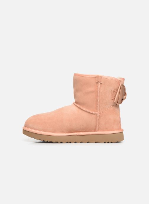 satin bow mini bottes classic