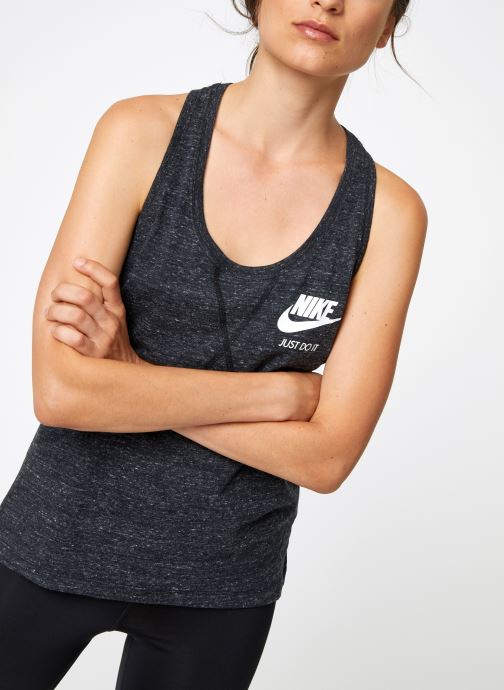 Nike Tshirt Débardeur Femme Nike Sportswear Gym Vint (Noir