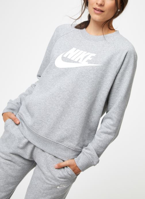 Nike Sweatshirt - Sweat Femme Nike Sportswear Essential (Gris ...