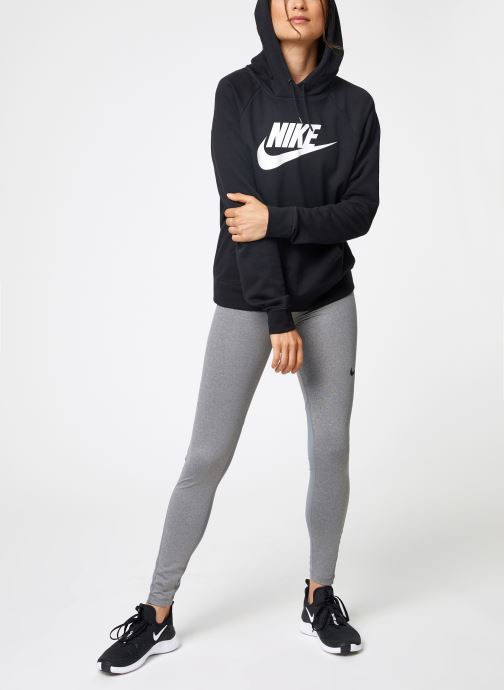 Chez Sarenza405667 À Sportswear Nike Sweat Capuche EssentialnoirVêtements Femme 34A5RLj