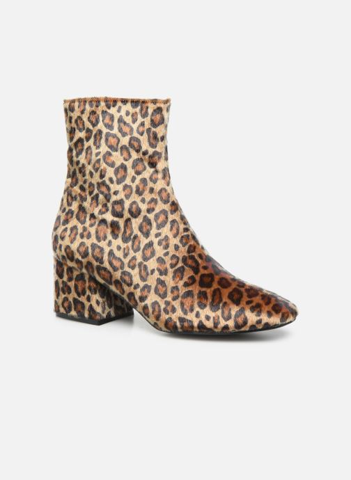 vanessa wu bottines leopard
