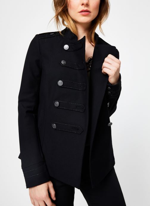 manteau noir femme taille 48