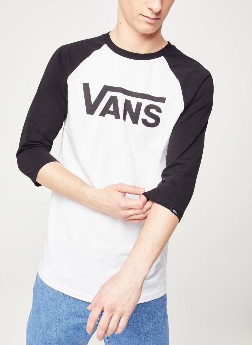 vans authentic t shirt boyfriend à manches raglan