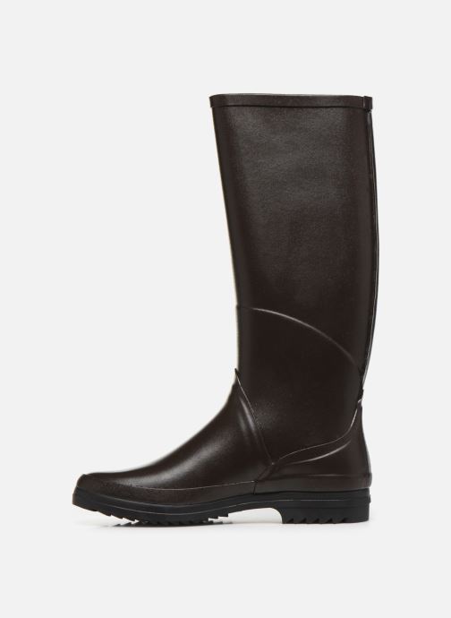 botte aigle marron