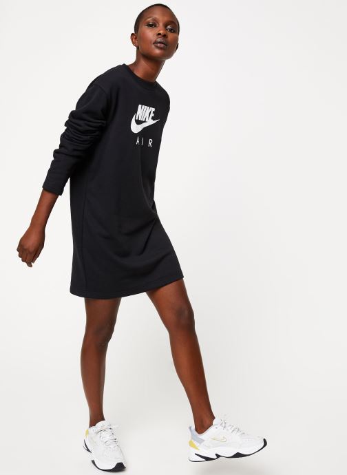 nike w nsw air crew dress bb flc