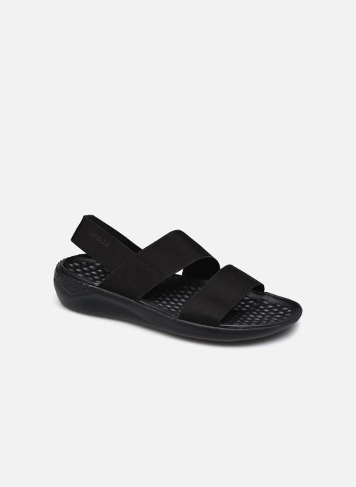 Sandalen Crocs LiteRide Stretch Sandal W schwarz detaillierte ansicht/modell