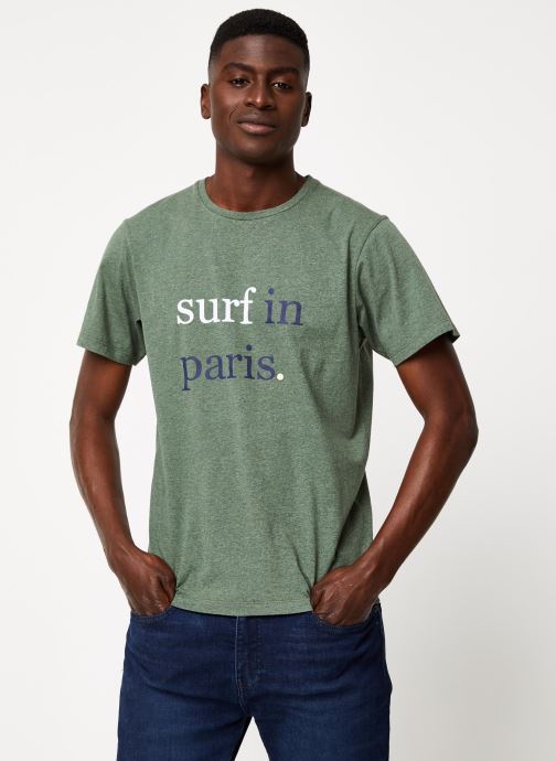 Cuisse De Grenouille T Shirt Surf In Paris F Vert Vetements