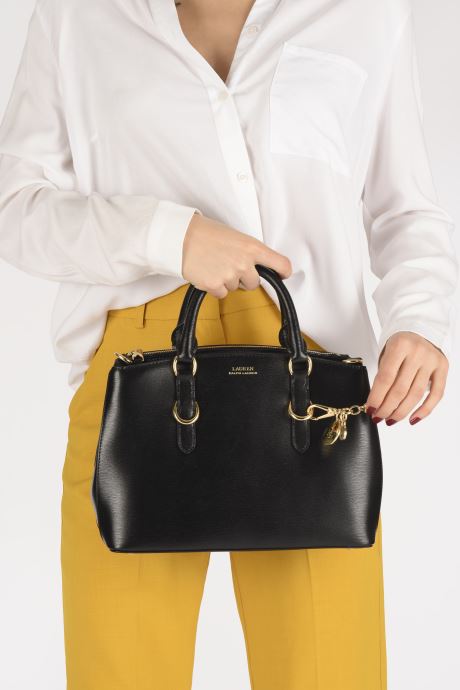 ralph lauren mini zip satchel