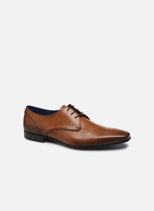 chaussure azzaro marron homme