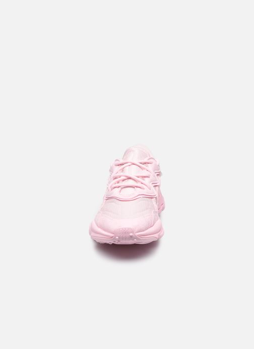 basket adidas rose clair