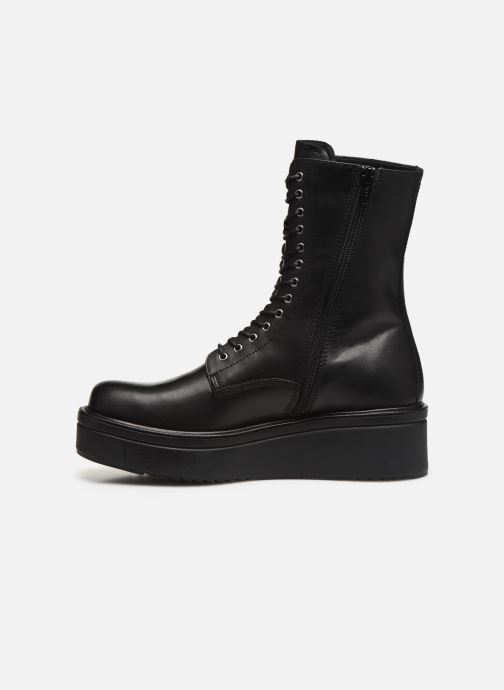 vagabond tyra black leather knee high boots