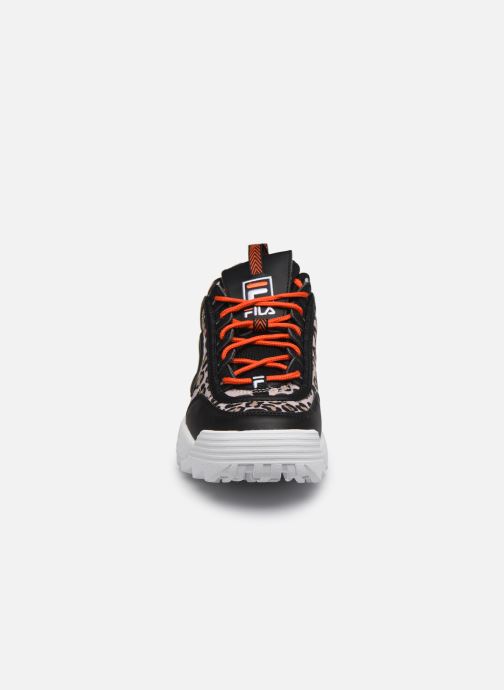 fila disruptor black leopard
