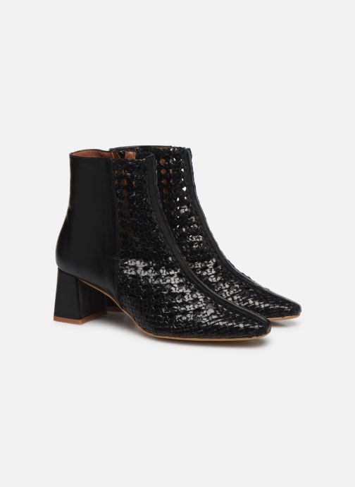 bottines noires sarenza