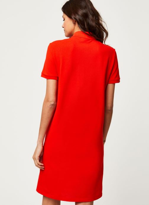 robe lacoste rouge