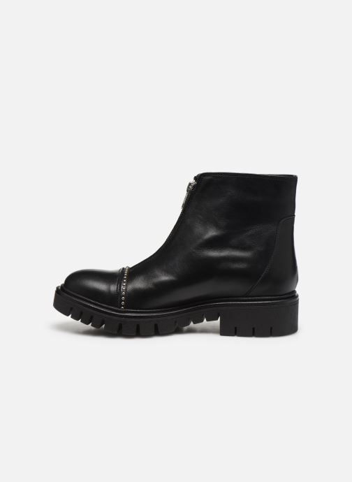 moira black leather boots
