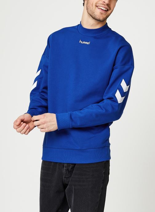 Loose Sweatshirt Tøj 1 Blå hos Sarenza