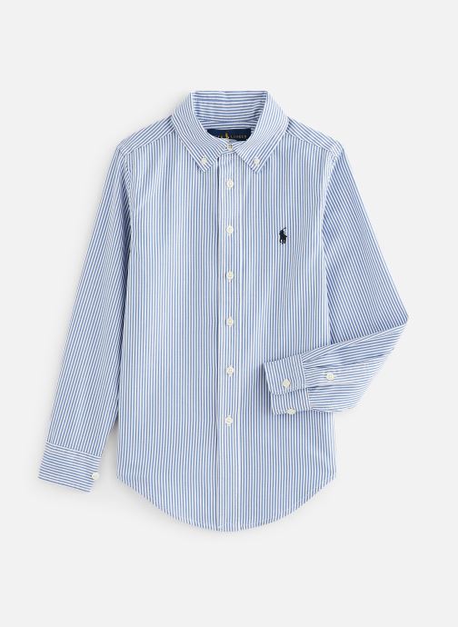 Polo Ralph Lauren Custom Fit Tops Shirt Blauw Kleding Chez Sarenza