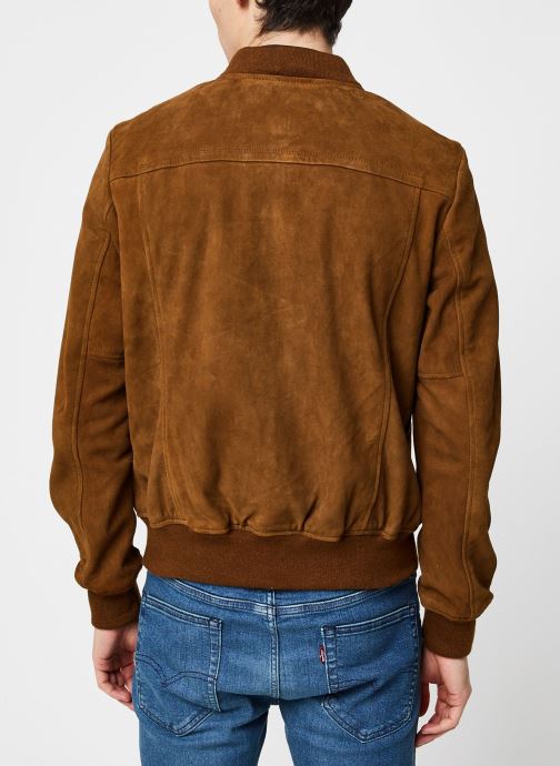 bomber marron