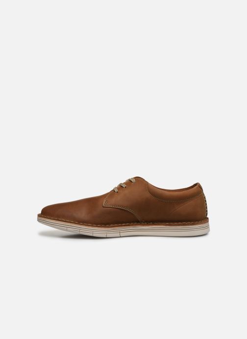 clarks forge vibe dark brown leather