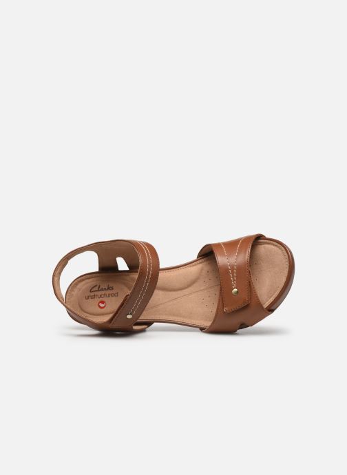 Clarks Unstructured Un Palma Vibe (Marrone) Sandali e Clarks Unstructured Un Palma Vibe (Marrone) Sandali e