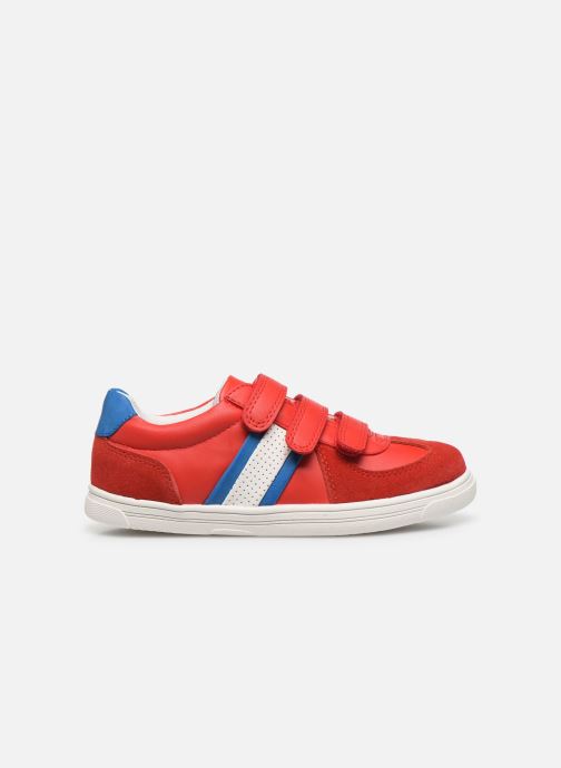 basket cuir rouge