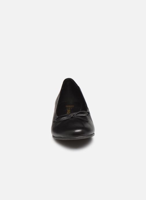 Pédiconfort Céline Ballerines plates largeur confort (Noir Pédiconfort Céline Ballerines plates largeur confort (Noir