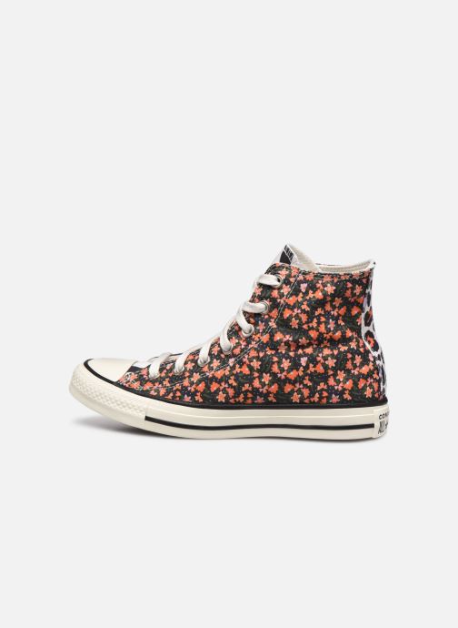 converse orange ray femme