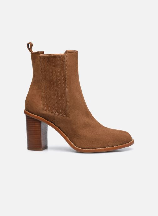 sarenza bottines femme marron