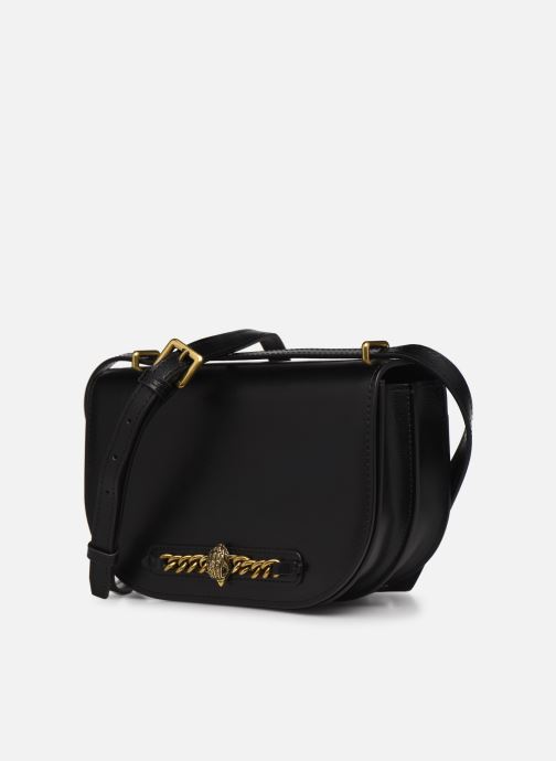 kurt geiger black leather chelsea bag
