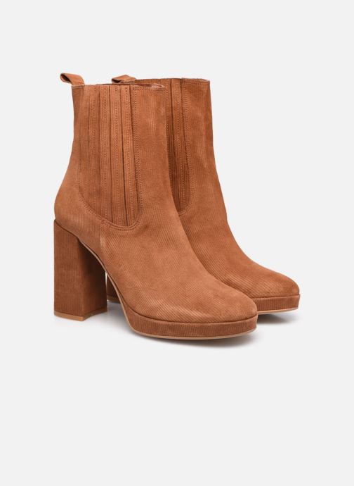 sarenza bottines femme cuir