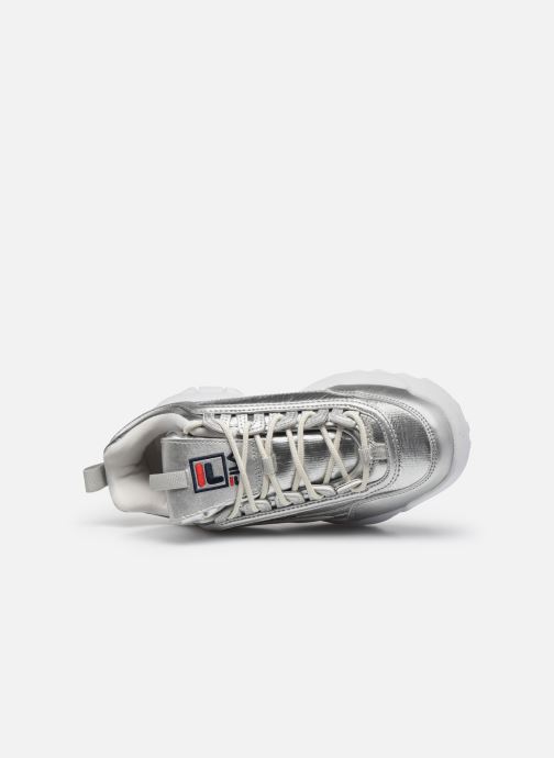 fila disruptor gris argenté