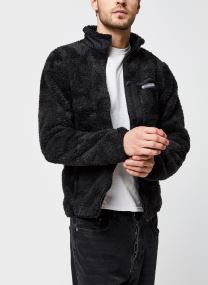 columbia winter pass printed full zip fleece in black