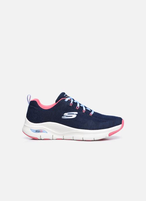 arch fit skechers blauw