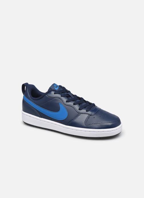Deportivas Nike Nike Court Borough Low 2 (Gs) Azul vista de detalle / par