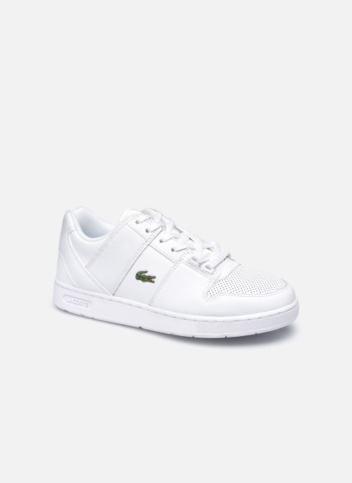 basket lacoste rouge femme