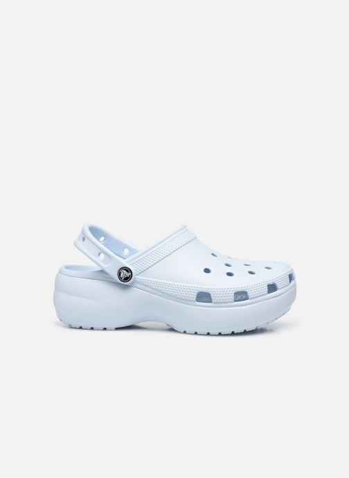 platform crocs with fur