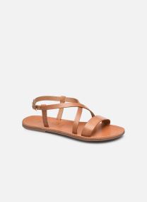 Cyrillus Sandales Sandale Bride Croisee Beige Sandales Et Nu Pieds Chez Sarenza