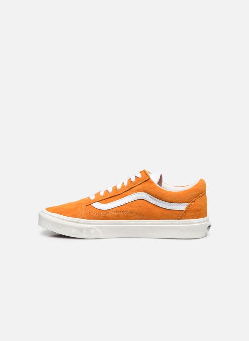 vans old skool orange femme