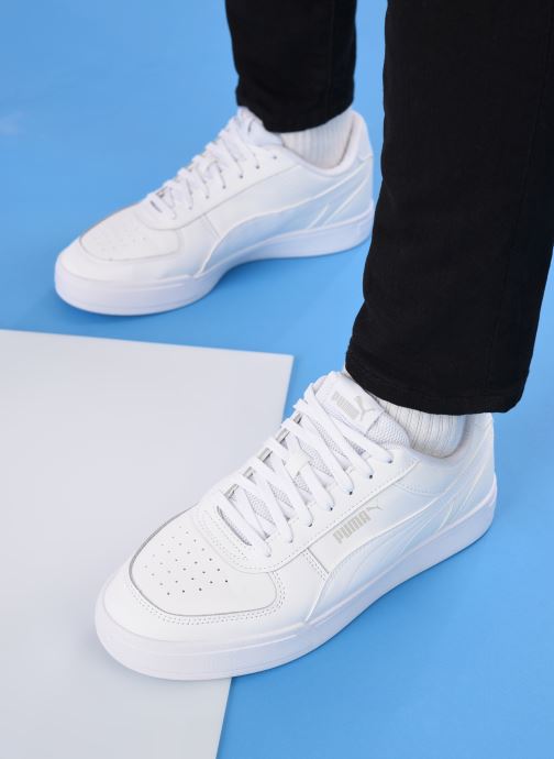 puma caven white shoes