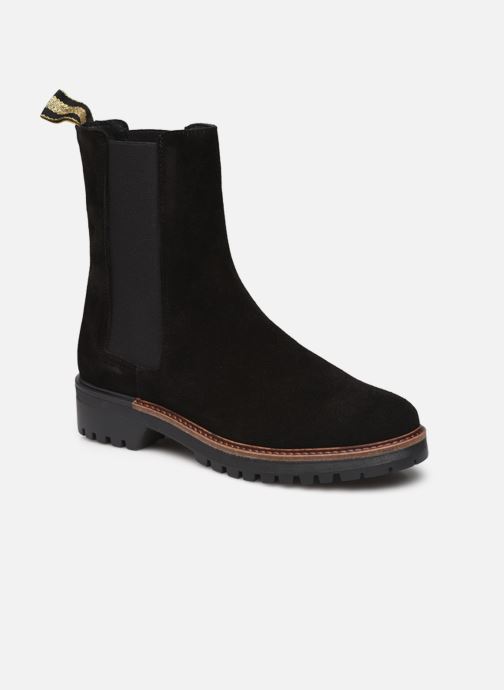 boots femme rose