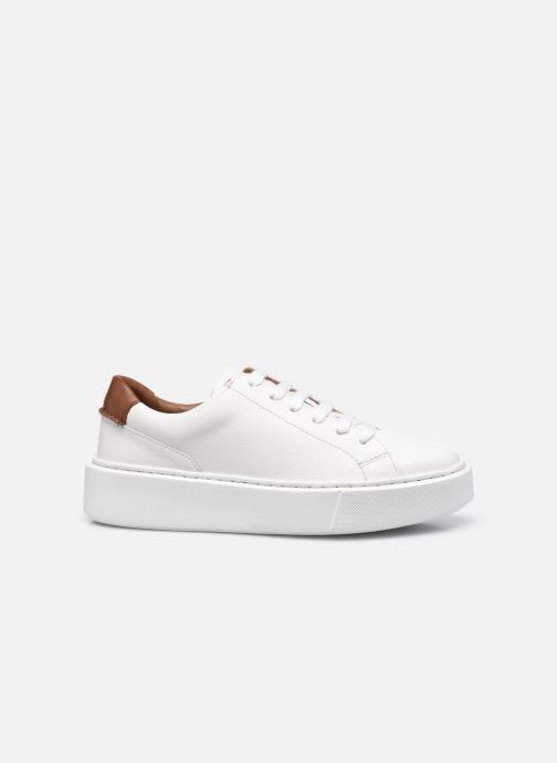 clarks hero lite lace white leather